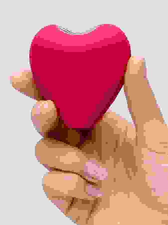 Lovehoney Heartbeat Clitoral Suction Stimulator, Red, hi-res
